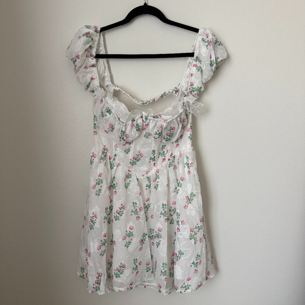 NWT For Love & Lemons Remi Mini Dress